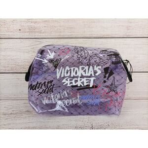 Victoria's SecretTEASE Rebel Purple Grafitti Make Up Bag